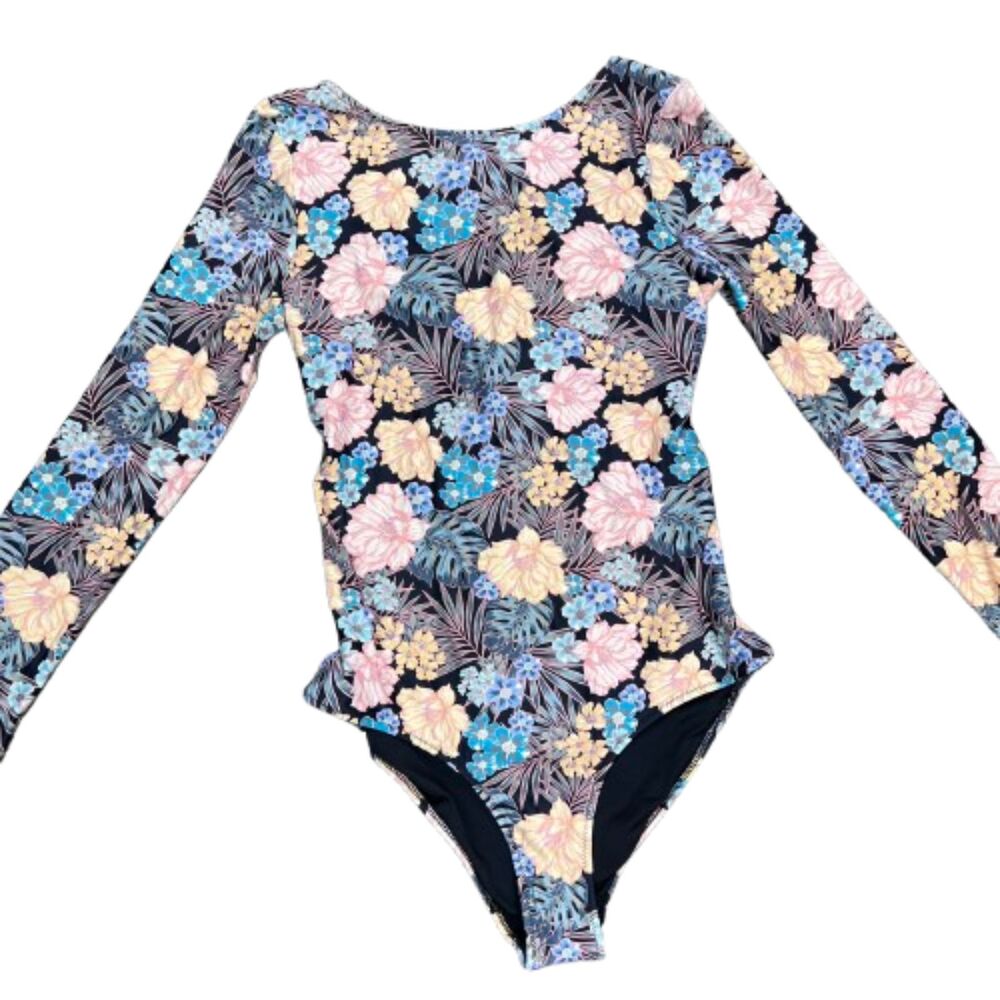 O'Neil NWT Girl's Macaw Tropical Twist Back Surf Swimsuit Size 16 - Picture 5 of 5